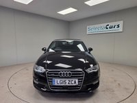 USED 2015 15 AUDI A3 CABRIOLET 1.8 TFSI Sport Convertible 2dr Petrol S Tronic quattro Euro 6 (s/s) (180 ps) 