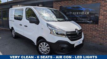 2021 RENAULT TRAFIC 2.0 dCi ENERGY 30 Business+ Crew Van Double Cab 6dr Diesel Manual SWB Euro 6 (s/s) (120 ps) £13990.00