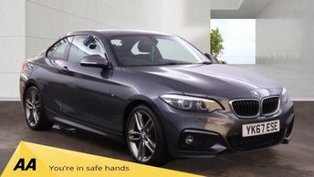 2018 BMW 2 SERIES 1.5 218i M Sport Coupe 2dr Petrol Manual Euro 6 (s/s) (136 ps) £9500.00