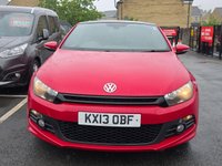USED 2013 13 VOLKSWAGEN SCIROCCO 2.0 TSI R-Line Hatchback 3dr Petrol DSG Euro 5 (Leather, Nav) (210 ps) 