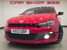 USED 2013 13 VOLKSWAGEN SCIROCCO 2.0 TSI R-Line Hatchback 3dr Petrol DSG Euro 5 (Leather, Nav) (210 ps) 