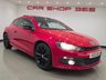 USED 2013 13 VOLKSWAGEN SCIROCCO 2.0 TSI R-Line Hatchback 3dr Petrol DSG Euro 5 (Leather, Nav) (210 ps) 