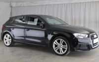 USED 2018 18 AUDI A3 1.5 TFSI CoD SE Technik Sportback Euro 6 (s/s) 5dr Black Leather