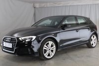 USED 2018 18 AUDI A3 1.5 TFSI CoD SE Technik Sportback Euro 6 (s/s) 5dr Black Leather