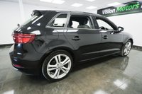 USED 2018 18 AUDI A3 1.5 TFSI CoD SE Technik Sportback Euro 6 (s/s) 5dr Black Leather