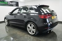 USED 2018 18 AUDI A3 1.5 TFSI CoD SE Technik Sportback Euro 6 (s/s) 5dr Black Leather