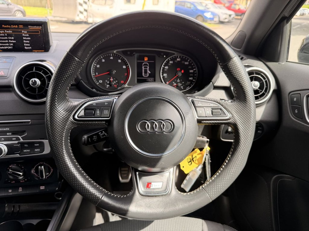 USED 2016 16 AUDI A1 1.4 TFSI S line Sportback 5dr Petrol Manual Euro 6 (s/s) (125 ps) CD Player, Cruise Control
