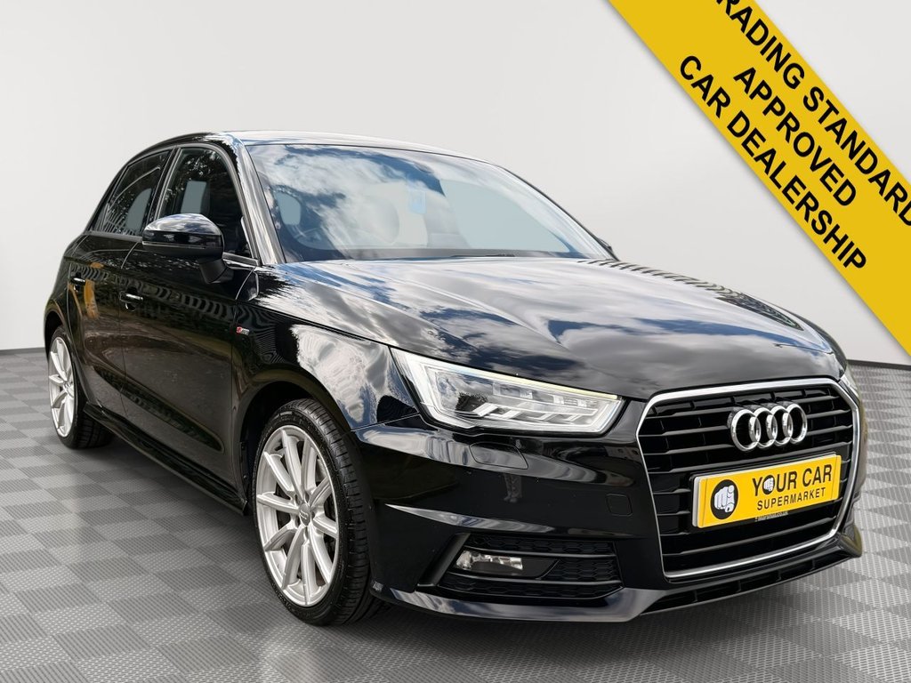 USED 2016 16 AUDI A1 1.4 TFSI S line Sportback 5dr Petrol Manual Euro 6 (s/s) (125 ps) CD Player, Cruise Control