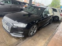 USED 2016 16 AUDI A4 AVANT 2.0 TDI S line Estate 5dr Diesel Manual Euro 6 (s/s) (150 ps) ONLY &pound;35 TAX + S-LINE MODEL + REAR PARKING SENSORS + ELECTRIC TAILGATE + DAB RADIO + 3-ZONE CLIMATE CONTROL + 7' MMI COLOUR DISPLAY WITH SAT NAV + VOICE RECOGNITION + MULTI-FUNCTION S-LINE LEATHER STEERING WHEEL +