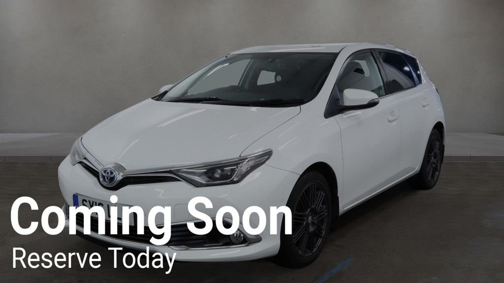 USED 2016 16 TOYOTA AURIS 1.8 VVT-h Excel Hatchback 5dr Petrol Hybrid CVT Euro 6 (s/s) (136 ps)