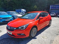 USED 2017 17 VAUXHALL ASTRA 2017/17 1.4i Turbo Elite Hatchback 5dr Petrol Manual Euro 6 (150 ps), 2 Owners from new, Only 68000 Miles ************* ONLY 68000 MILES *****************