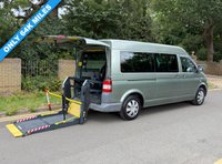 USED 2010 10 VOLKSWAGEN TRANSPORTER 2.0 TDi T30 FWD 138BHP 4 SEATER WAV DISABLED PASSENGER L3 LWB H2 MINI BUS AIR CON+TAILLIFT+ ONLY 64K