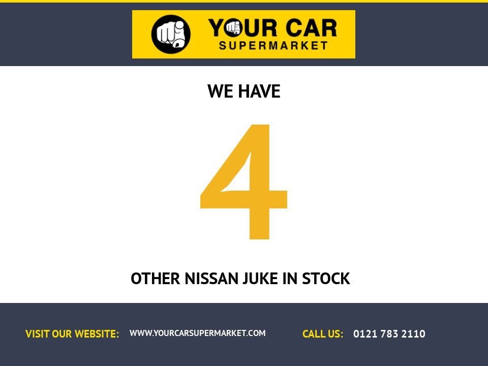USED 2019 19 NISSAN JUKE 1.6 Tekna SUV 5dr Petrol XTRON Euro 6 (117 ps) 