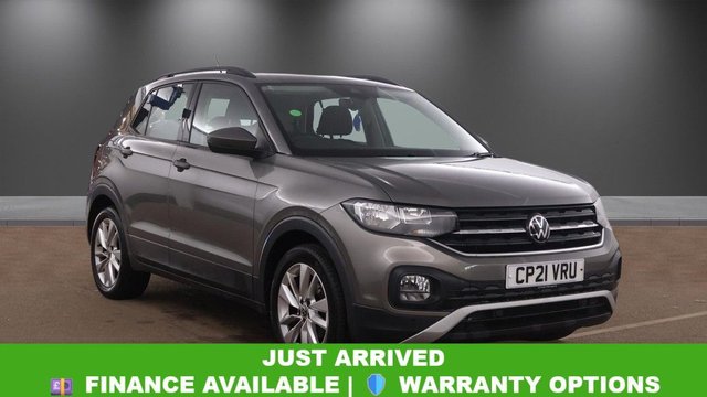 2021 21 VOLKSWAGEN T-CROSS 1.0 TSI SE SUV 5dr Petrol Manual Euro 6 (s/s) (110 ps) 