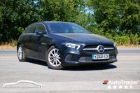 USED 2019 68 MERCEDES-BENZ A CLASS 1.5 A180d Sport Hatchback 5dr Diesel 7G-DCT Euro 6 (s/s) (116 ps) COSMOS BLACK METALLIC PAINTWORK + VIRTUAL COCKPIT + REVERSE CAMERA