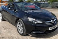 USED 2015 15 VAUXHALL CASCADA 1.4T SE Euro 5 (s/s) 2dr *FAST FINANCE*ULTRA LOW MILES*