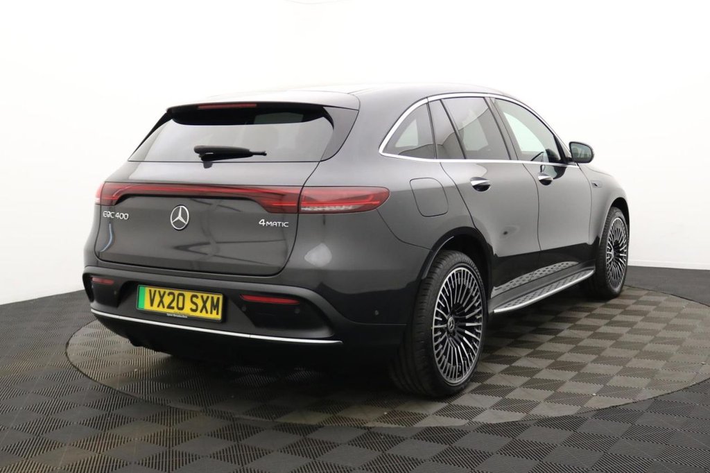 USED 2020 20 MERCEDES-BENZ EQC EQC 400 80kWh AMG Line (Premium) SUV 5dr Electric Auto 4MATIC (408 ps) 4x4, Sun Roof, Camera