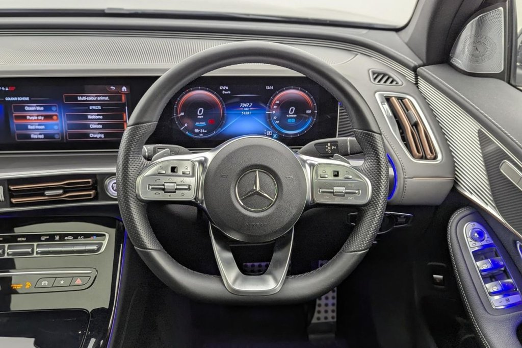 USED 2020 20 MERCEDES-BENZ EQC EQC 400 80kWh AMG Line (Premium) SUV 5dr Electric Auto 4MATIC (408 ps) 4x4, Sun Roof, Camera