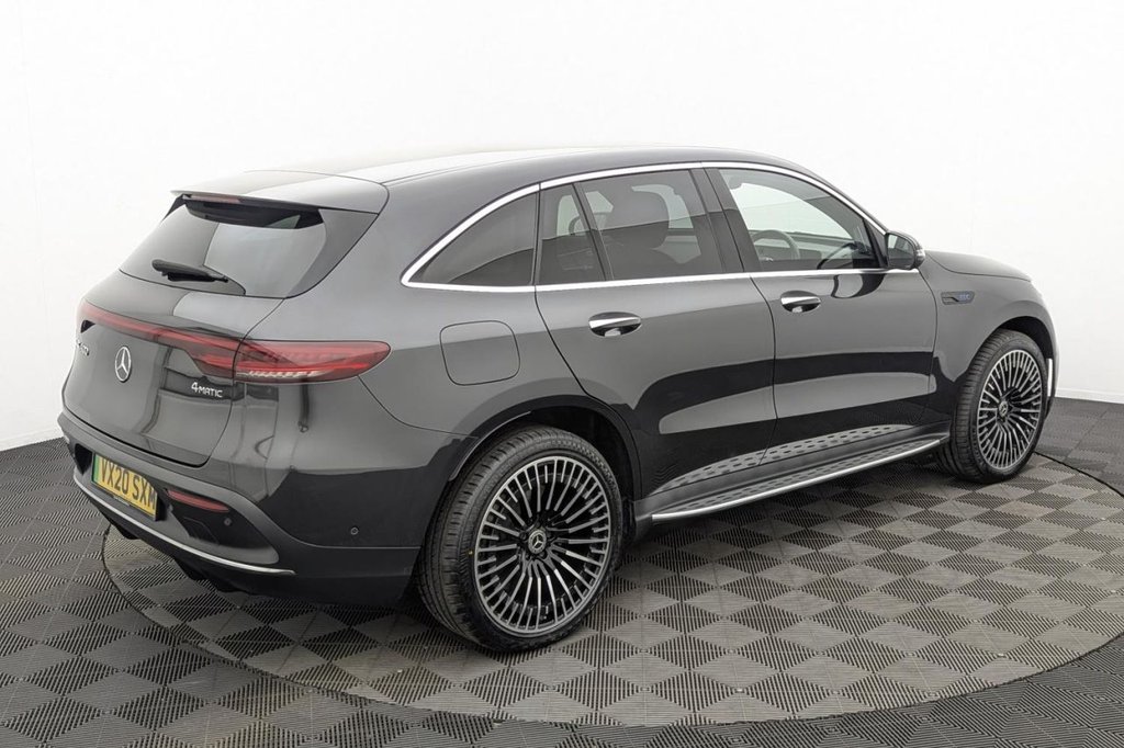 USED 2020 20 MERCEDES-BENZ EQC EQC 400 80kWh AMG Line (Premium) SUV 5dr Electric Auto 4MATIC (408 ps) 4x4, Sun Roof, Camera