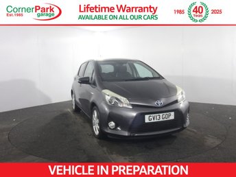 2013 TOYOTA YARIS 1.5 VVT-h T Spirit Hatchback 5dr Petrol Hybrid CVT Euro 5 (101 ps) £8999.00