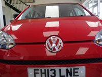 USED 2013 13 VOLKSWAGEN UP! 1.0 Take up! Hatchback 5dr Petrol Manual Euro 5 (60 ps) &pound;20 TAX! FSH!
