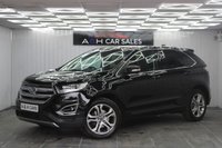 USED 2016 16 FORD EDGE 2.0 TDCi Titanium SUV 5dr Diesel Manual AWD Euro 6 (s/s) (180 ps) LEATHER TRIM/PAN ROOF / REVERSE CAM