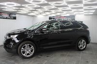 USED 2016 16 FORD EDGE 2.0 TDCi Titanium SUV 5dr Diesel Manual AWD Euro 6 (s/s) (180 ps) LEATHER TRIM/PAN ROOF / REVERSE CAM
