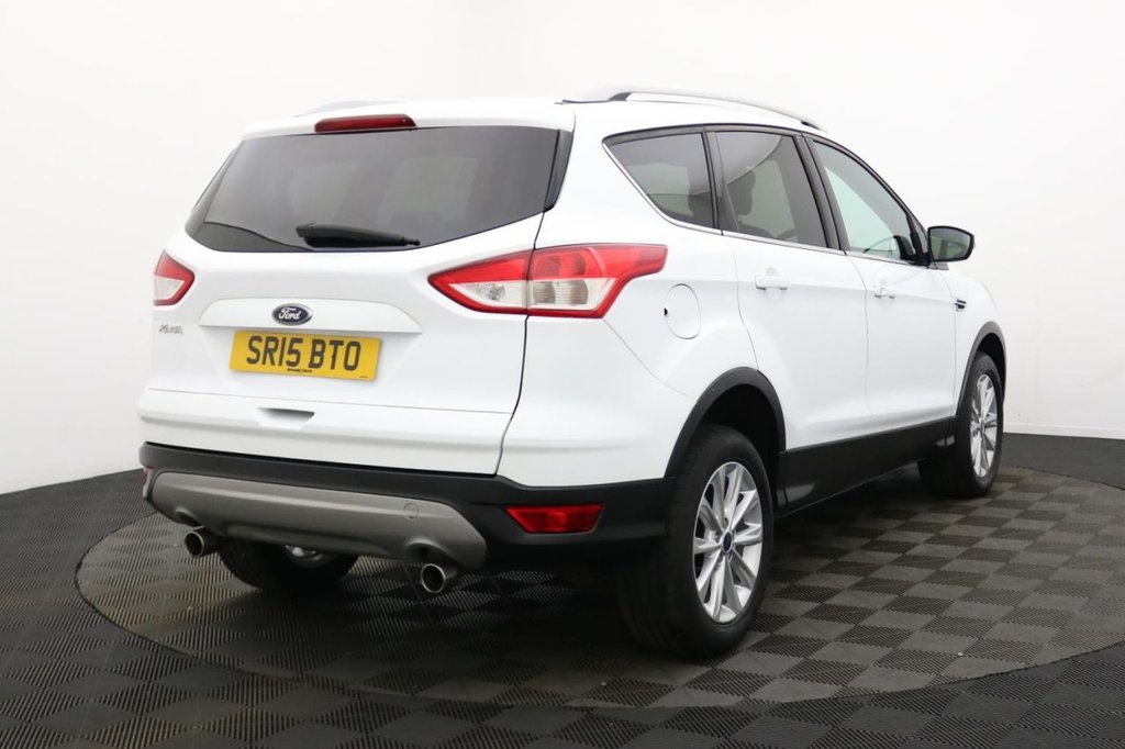 USED 2015 15 FORD KUGA 2.0 TDCi Titanium SUV 5dr Diesel Powershift AWD Euro 6 (s/s) (180 ps) Heated Screen, 4X4, Cruise