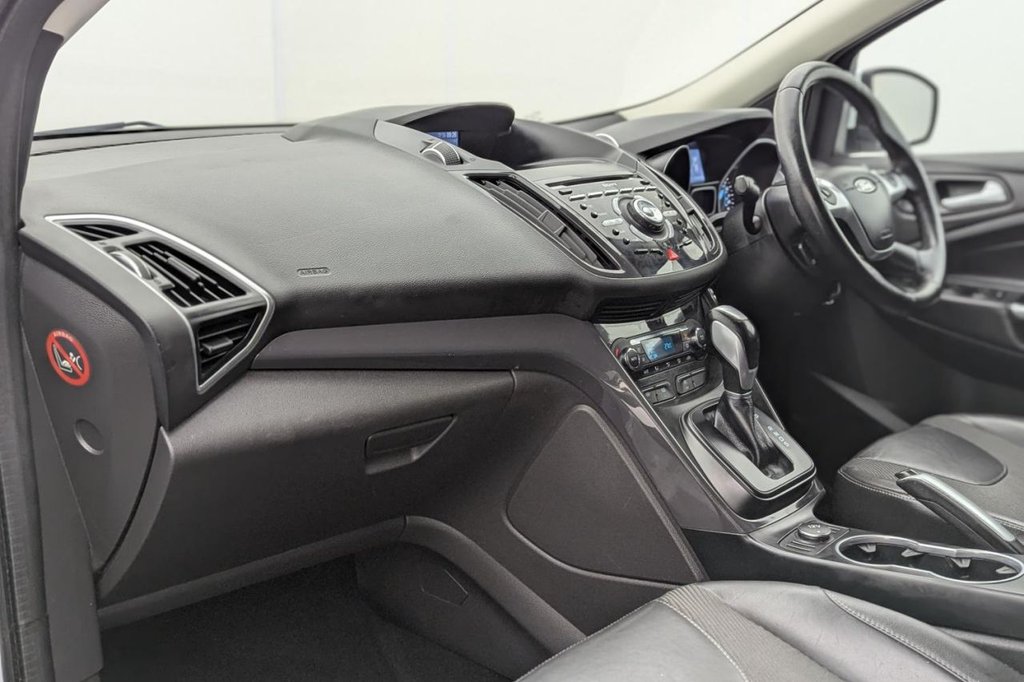 USED 2015 15 FORD KUGA 2.0 TDCi Titanium SUV 5dr Diesel Powershift AWD Euro 6 (s/s) (180 ps) Heated Screen, 4X4, Cruise