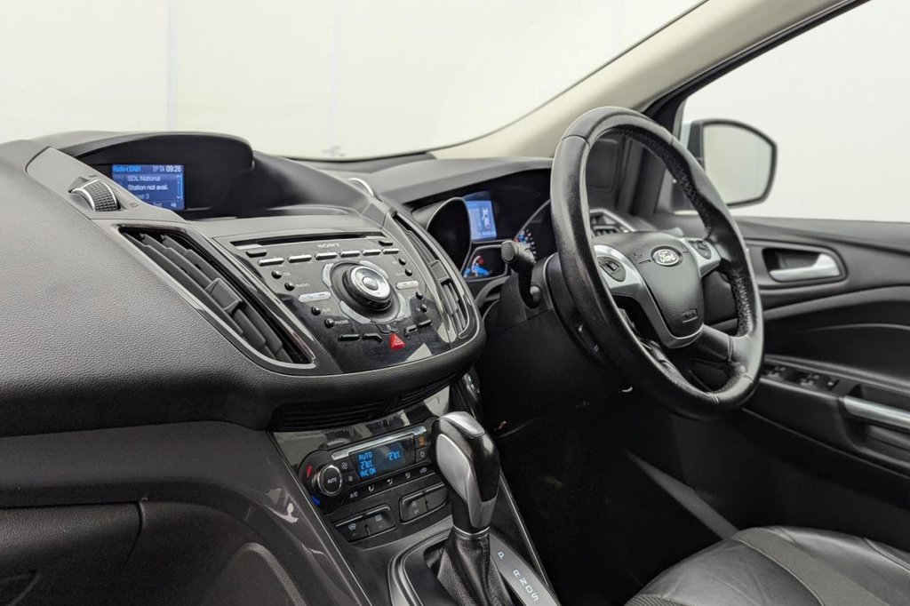 USED 2015 15 FORD KUGA 2.0 TDCi Titanium SUV 5dr Diesel Powershift AWD Euro 6 (s/s) (180 ps) Heated Screen, 4X4, Cruise