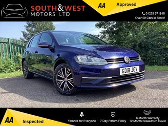2018 VOLKSWAGEN GOLF 1.6 TDI SE Hatchback 5dr Diesel DSG Euro 6 (s/s) (115 ps) &pound;8975.00