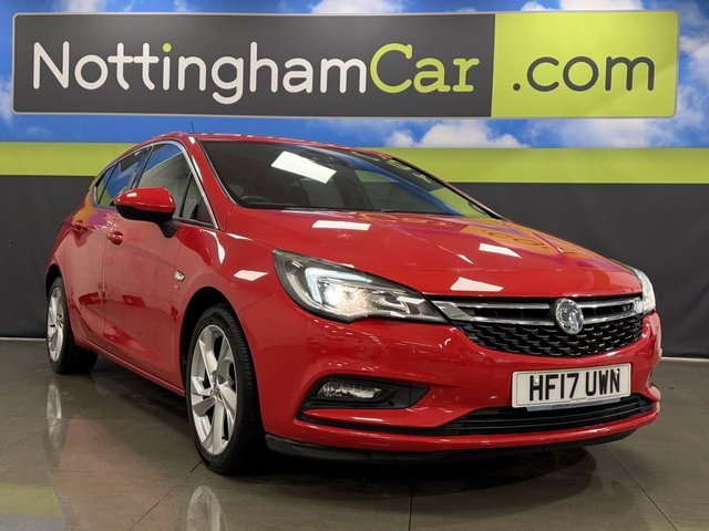 View our Vauxhall Astra 1.4i SRi Hatchback 5dr Petrol Manual Euro 6 (100 ps)