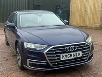 USED 2018 68 AUDI A8 3.0 TFSI V6 55 Saloon 4dr Petrol Tiptronic quattro Euro 6 (s/s) (340 ps) 