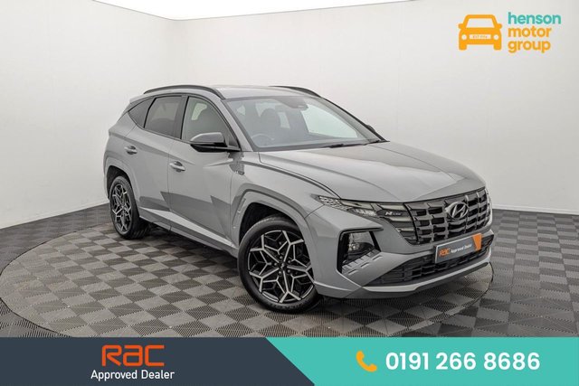 2022 72 HYUNDAI TUCSON 1.6 h T-GDi N Line SUV 5dr Petrol Hybrid Auto Euro 6 (s/s) (230 ps) Car Play, Keyless Go, Sat Nav