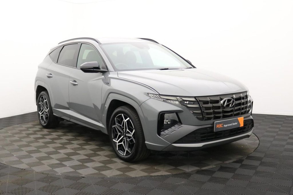 USED 2022 72 HYUNDAI TUCSON 1.6 h T-GDi N Line SUV 5dr Petrol Hybrid Auto Euro 6 (s/s) (230 ps) Car Play, Keyless Go, Sat Nav