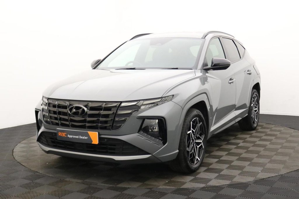 USED 2022 72 HYUNDAI TUCSON 1.6 h T-GDi N Line SUV 5dr Petrol Hybrid Auto Euro 6 (s/s) (230 ps) Car Play, Keyless Go, Sat Nav