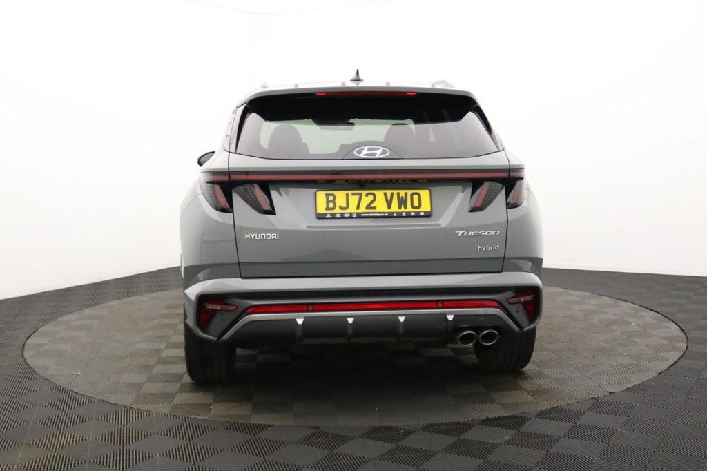 USED 2022 72 HYUNDAI TUCSON 1.6 h T-GDi N Line SUV 5dr Petrol Hybrid Auto Euro 6 (s/s) (230 ps) Car Play, Keyless Go, Sat Nav