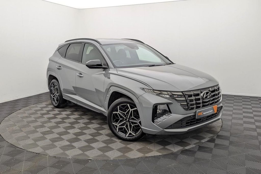 USED 2022 72 HYUNDAI TUCSON 1.6 h T-GDi N Line SUV 5dr Petrol Hybrid Auto Euro 6 (s/s) (230 ps) Car Play, Keyless Go, Sat Nav