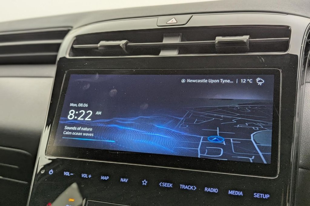 USED 2022 72 HYUNDAI TUCSON 1.6 h T-GDi N Line SUV 5dr Petrol Hybrid Auto Euro 6 (s/s) (230 ps) Car Play, Keyless Go, Sat Nav