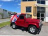 USED 2014 14 LAND ROVER DEFENDER 90 2.2 TDCi Hard Top SUV 3dr Diesel Manual 4WD SWB Euro 5 (122 ps)-1 Owner From New-Ultra Low Mileage & Light Use-A Classic, Highly Collectible 2014 Land Rover Defender 90 (Generation L316) in the commercial Hard Top body style, finished in striking metallic Firenze Red. This specific iteration represents the final years of the original, rugged body-on-frame Defender production before it ended in 2016. 