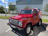 USED 2014 14 LAND ROVER DEFENDER 90 2.2 TDCi Hard Top SUV 3dr Diesel Manual 4WD SWB Euro 5 (122 ps)-1 Owner From New-Ultra Low Mileage & Light Use-A Classic, Highly Collectible 2014 Land Rover Defender 90 (Generation L316) in the commercial Hard Top body style, finished in striking metallic Firenze Red. This specific iteration represents the final years of the original, rugged body-on-frame Defender production before it ended in 2016. 