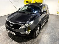 USED 2015 15 KIA SPORTAGE 1.7 CRDi EcoDynamics 2 SUV 5dr Diesel Manual 2WD Euro 5 (s/s) (114 bhp) 2 OWNERS-PANORAMIC ELECTRIC SUNROOF-ROOF-CLIMATE CONTROL-CRUISE-1/2 LEATHER