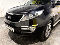 USED 2015 15 KIA SPORTAGE 1.7 CRDi EcoDynamics 2 SUV 5dr Diesel Manual 2WD Euro 5 (s/s) (114 bhp) 2 OWNERS-PANORAMIC ELECTRIC SUNROOF-ROOF-CLIMATE CONTROL-CRUISE-1/2 LEATHER
