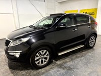 USED 2015 15 KIA SPORTAGE 1.7 CRDi EcoDynamics 2 SUV 5dr Diesel Manual 2WD Euro 5 (s/s) (114 bhp) 2 OWNERS-PANORAMIC ELECTRIC SUNROOF-ROOF-CLIMATE CONTROL-CRUISE-1/2 LEATHER