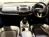 USED 2015 15 KIA SPORTAGE 1.7 CRDi EcoDynamics 2 SUV 5dr Diesel Manual 2WD Euro 5 (s/s) (114 bhp) 2 OWNERS-PANORAMIC ELECTRIC SUNROOF-ROOF-CLIMATE CONTROL-CRUISE-1/2 LEATHER