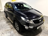 USED 2015 15 KIA SPORTAGE 1.7 CRDi EcoDynamics 2 SUV 5dr Diesel Manual 2WD Euro 5 (s/s) (114 bhp) 2 OWNERS-PANORAMIC ELECTRIC SUNROOF-ROOF-CLIMATE CONTROL-CRUISE-1/2 LEATHER