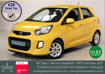 2016 KIA PICANTO 1.0 SR7 Hatchback 5dr Petrol Manual Euro 5 (68 bhp) &pound;5749.00