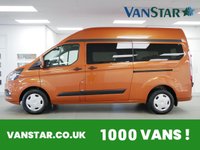 USED 2023 23 FORD TRANSIT CUSTOM 320 2.0 EBL 130 BHP L2 HIGH ROOF TREND AUTOMATIC 9 SEAT MINIBUS AUTOMATIC | AIR CON | CARPLAY | 9 SEATS