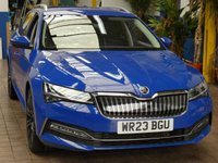 USED 2023 23 SKODA SUPERB 1.4 TSI iV 13kWh SE L Estate 5dr Petrol Plug-in Hybrid DSG Euro 6 (s/s) (218 ps) SAT NAV HEATED LEATHER CARPLAY PARKING SENSORS 1 OWNER SERVICE HISTORY WARRANTY