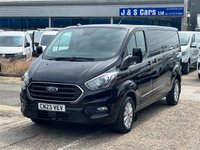 USED 2023 23 FORD TRANSIT CUSTOM 2.0 300 EcoBlue Limited Panel Van 5dr Diesel Auto L2 H1 Euro 6 (170 ps) 